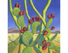 Prickly Pear and Palo Verde